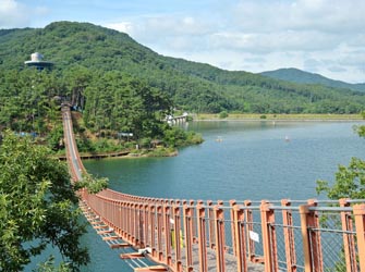 Gamaksan Mountain and Majang Lake