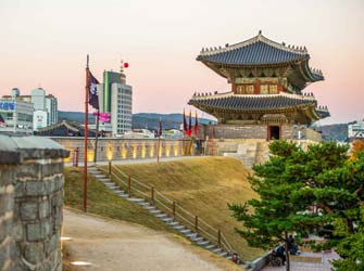 Suwon Hwaseong Fortress and Korean Folk Village